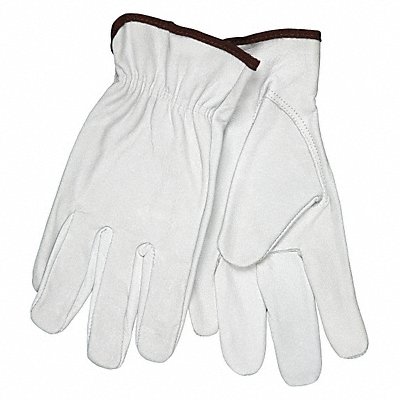 H7876 Leather Gloves White S PR MPN:3613S