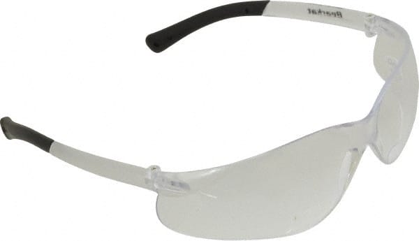 Magnifying Safety Glasses: +1, Clear Lenses, Scratch Resistant, ANSI Z87.1+ MPN:BKH10