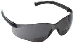 Magnifying Safety Glasses: +2, Gray Lenses, Scratch Resistant, ANSI Z87+ MPN:BKH20G