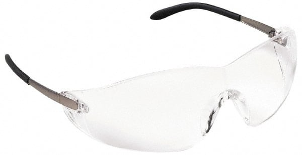 Safety Glass: Anti-Fog & Scratch-Resistant, Polycarbonate, Clear Lenses, Frameless, UV Protection MPN:S2110AF