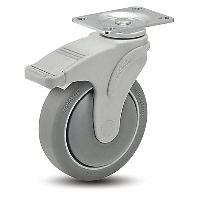 Plate Caster Swivel 4 Wheel Dia MPN:NG04QDP125TLTP01