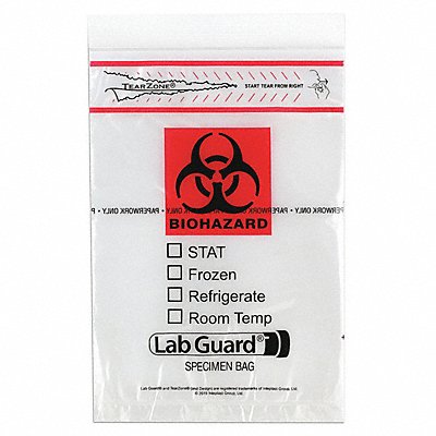 Specimen Transfer Bag 1.75 mil PK1000 MPN:49-98