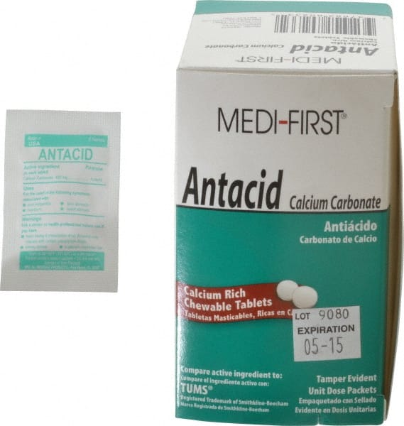 Antacids & Stomach Relief Tablet: (1) 50 Packs MPN:80233