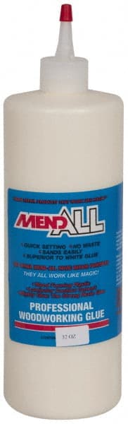 Wood Glue: 32 oz Bottle, Yellow MPN:MPG.000.0032