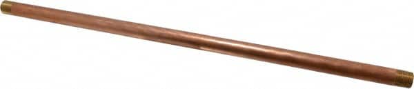 Brass Pipe Nipple: Threaded on Both Ends, 18