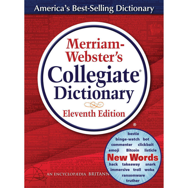 Merriam-Webster Printed/Electronic Collegiate Dictionary, 11th Edition (Min Order Qty 3) MPN:8095