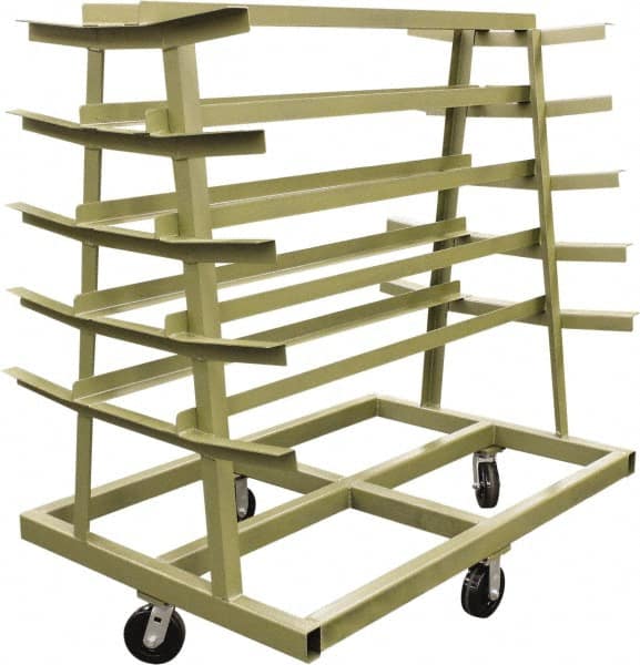 2,000 Lb Capacity Steel Heavy-Duty Platform Truck MPN:M990114