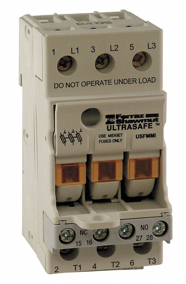 Fuse Block 0 to 30A Class CC 3 Pole MPN:USFMCCMI