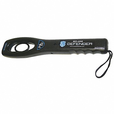 Handheld Metal Detector LED Black 1 lb. MPN:MD-008