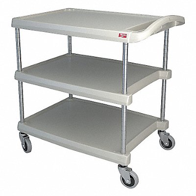 Utility Cart 400 lb Load Cap. 3 Shelves MPN:MY2030-34G