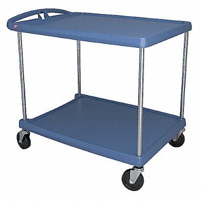 Utility Cart 400 lb Load Cap. 2 Shelves MPN:MY2636-24BU