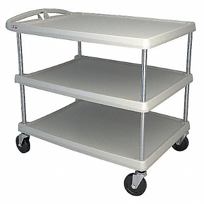 Utility Cart 500 lb Load Cap. 3 Shelves MPN:MY2636-34G