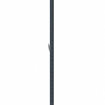 Wire Shlf Pst 74 inx1 in Quick Slot MPN:74UPQBL