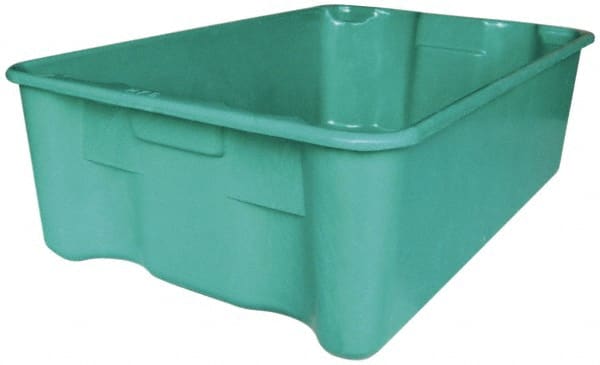 Fiberglass Storage Tote: 300 lb Capacity MPN:7804085170GREEN