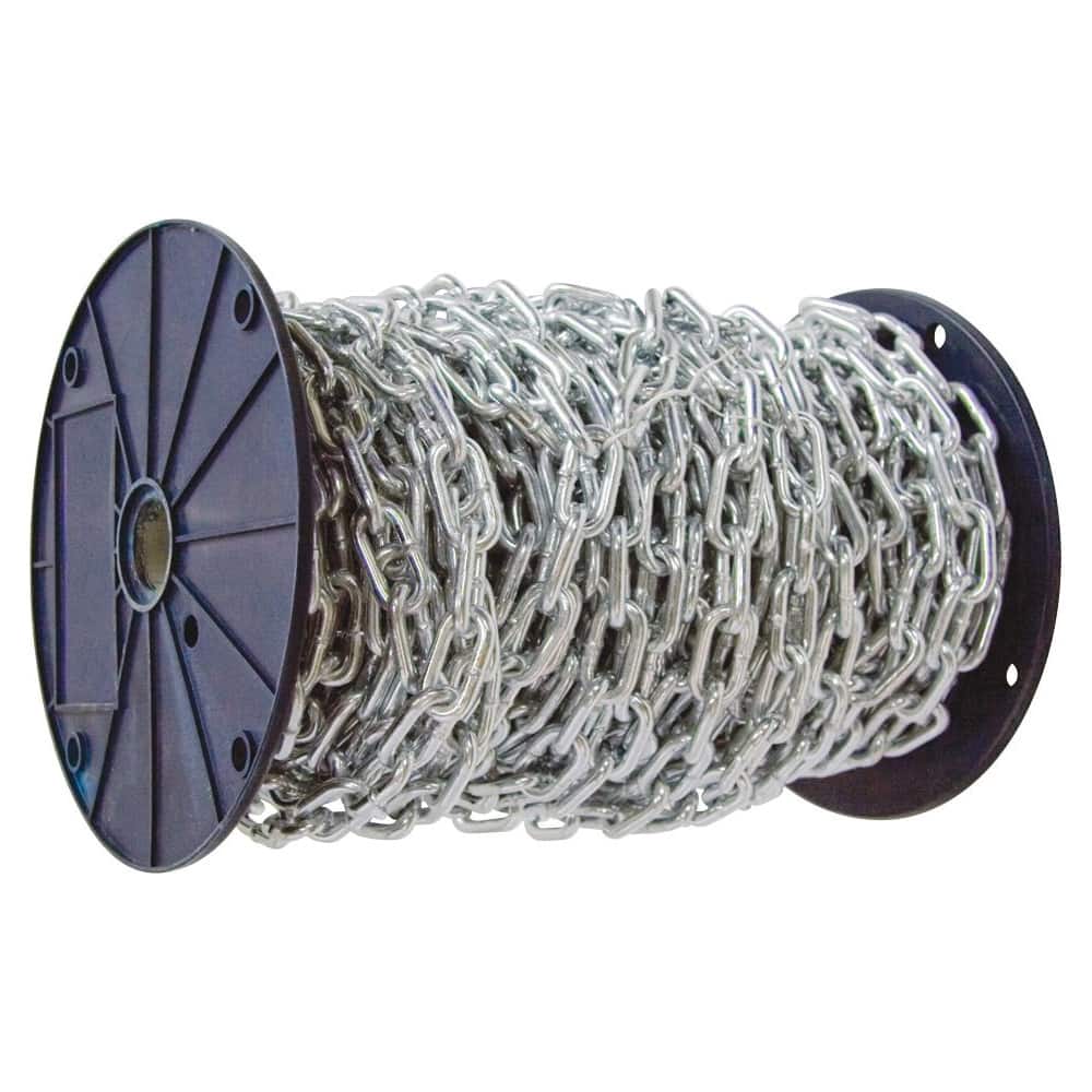Welded Chain, Material: Steel , Inside Length (Decimal Inch): 1.2400 , Inside Length (mm): 1.24 , Inside Width (mm): 0.38 , Inside Length: 1.2400  MPN:530532