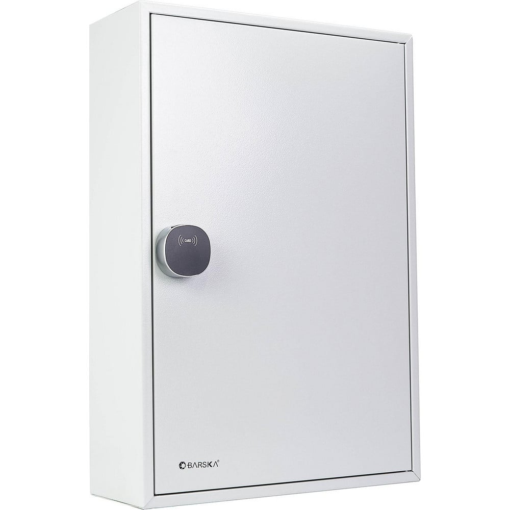 Key Control, Type: Key Storage Cabinet, Number of Keys: 200, Material: Steel, Color: Gray, Opens With: Key, Height (Inch): 21.75 in MPN:CB13716