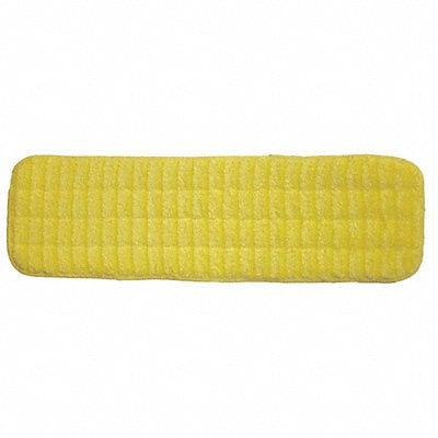 Mop Pad Yellow Microfiber PK12 MPN:LWYS18