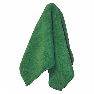 Microfiber Cloth Gen Purpose 16x16 Green MPN:LFK300