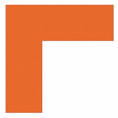 K3730 Floor Tape Orange 2 inx6 in L PK100 MPN:ANGLEO