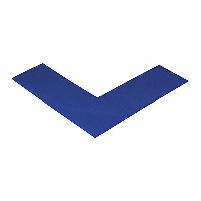 Safety Tape Angles 6x6x2 Blue PK24 MPN:T9662B
