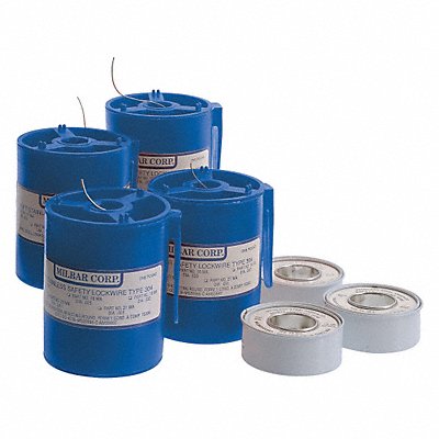 Safety Wire Spool 20 ga. Blue MPN:19WA