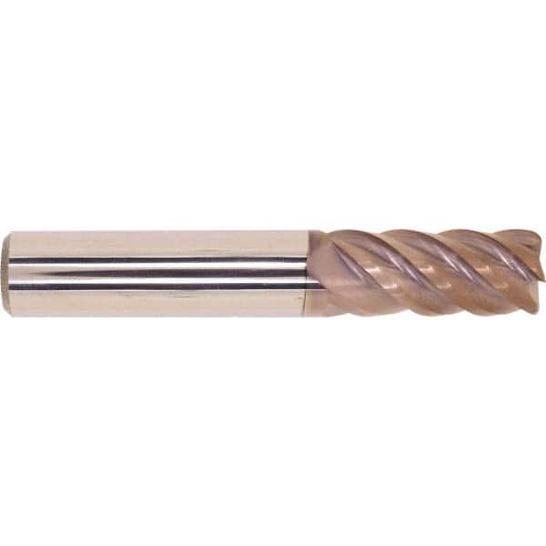 Corner Radius End Mill: 1/2