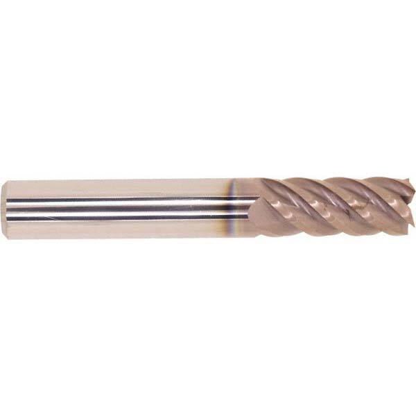Square End Mill: 10 mm Dia, 25 mm LOC, 5 Flutes, Solid Carbide MPN:EMV510HSN