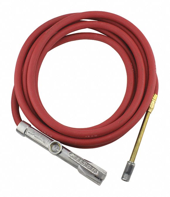 Dual Head Straight Chuck Inflator Gauge MPN:98-A1-501