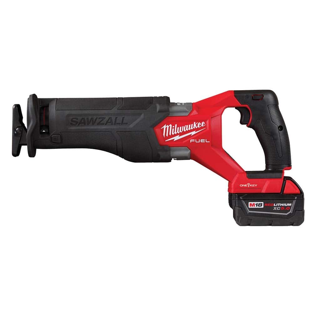 Cordless Reciprocating Saw: 18V, 0 to 3,000 SPM MPN:2822-22