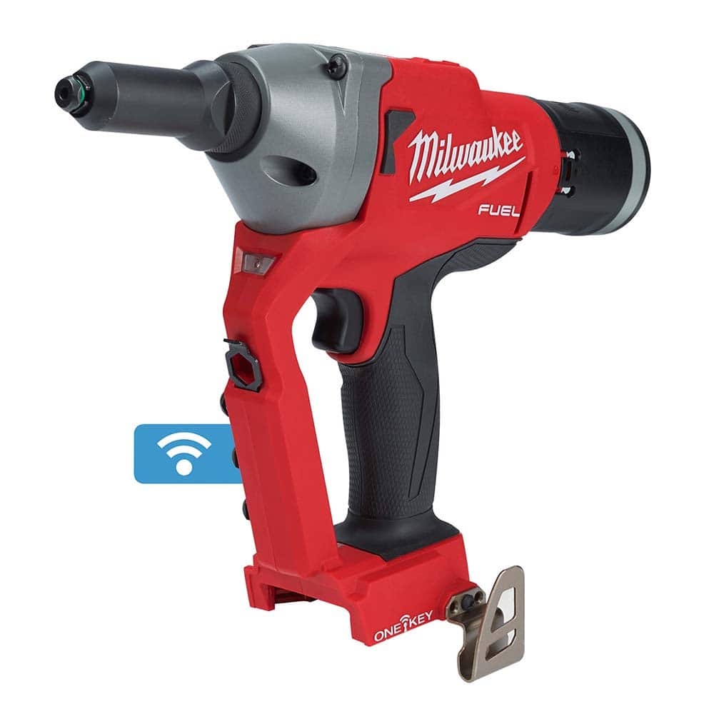 Cordless Riveters, Fastener Type: Cordless Electric Riveter, Stroke Length: 1.18 in, Pull Force: 4500 lb, Batteries Included: No MPN:2660-20