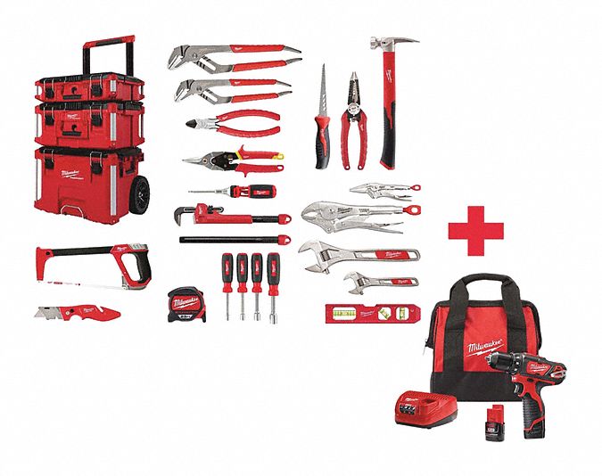 Maintenance Tool Kit 19 Pieces MPN:48-22-0142  2407-22