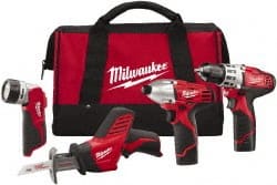 Cordless Tool Combination Kit: 12V MPN:2498-24