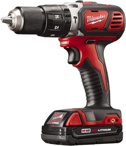 Cordless Hammer Drill: 18V, 1/2
