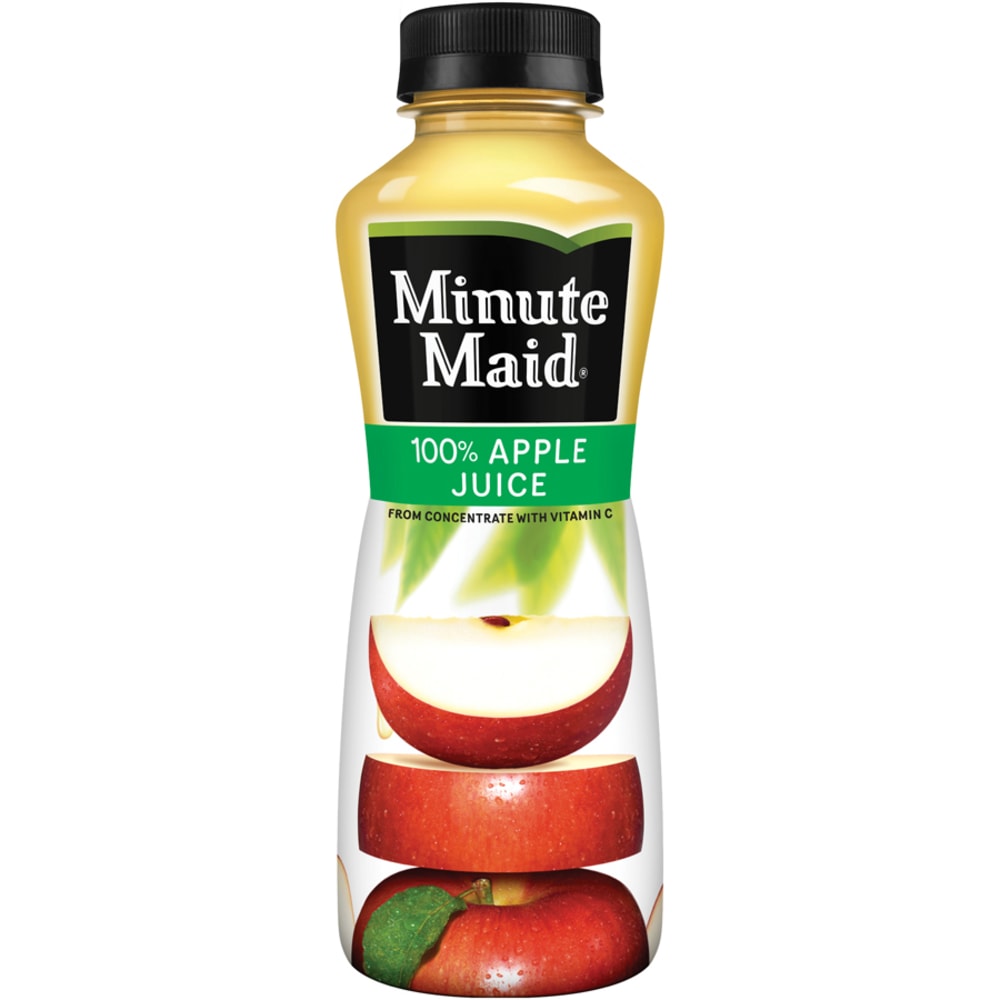 Minute Maid Apple Juice, 12 Oz, Pack Of 24 MPN:154900
