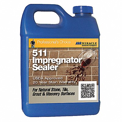 Sealer 1 qt 500 sq ft Coverage PK6 MPN:511QT6