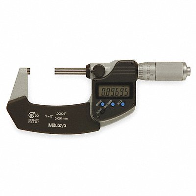Electronic Digital Micrometer 1 to 2 In MPN:293-345-30