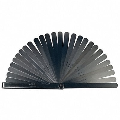 Feeler Gauge Set Dimension Type Metric MPN:184-303S