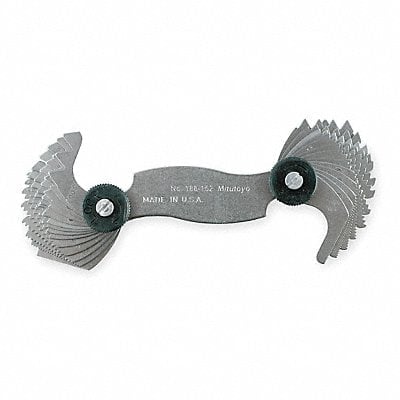 Thread Pitch Gauge Set Thread Ang 60 deg MPN:188-152