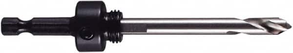 Hole Saw Arbor: Hex Shank, Drill Pilot MPN:139007