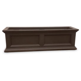 Mayne® Fairfield 3-ft. Window Box Planter Espresso 5822-ES