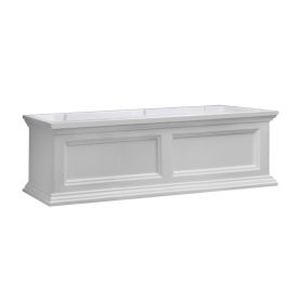 Mayne® Fairfield 3-ft. Window Box Planter White 5822-W