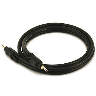 A/V Cable 3.5mm M/M cable Black 3ft MPN:5576
