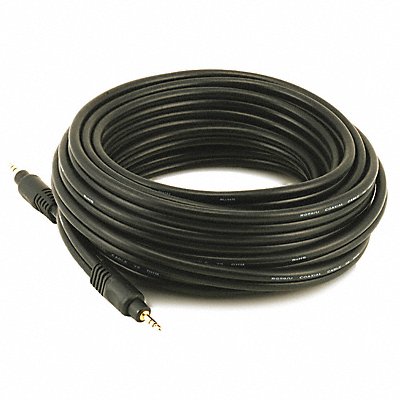 A/V Cable 3.5mm M/M cable Black 25ft MPN:5581