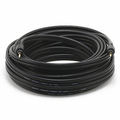 A/V Cable 3.5mm M/M cable Black 35ft MPN:5582