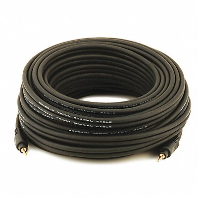 A/V Cable 3.5mm M/M cable Black 50ft MPN:5583