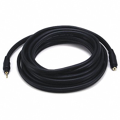 A/V Cable 3.5mm M/F Ext Cble Blk 15ft MPN:5589