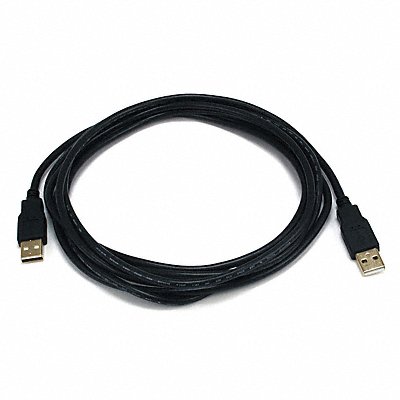 USB 2.0 Cable 10 ft.L Black MPN:5444