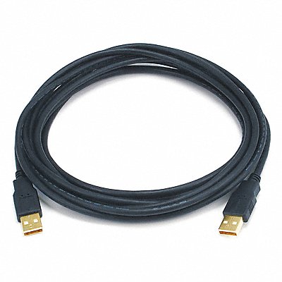 USB 2.0 Cable 15 ft.L Black MPN:5445