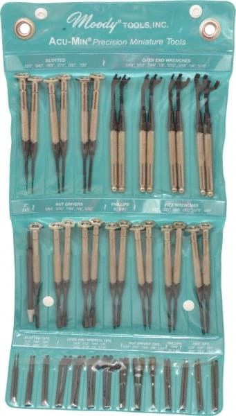 Screwdriver Set: 55 Pc, Hex, JIS & Slotted MPN:58-0152