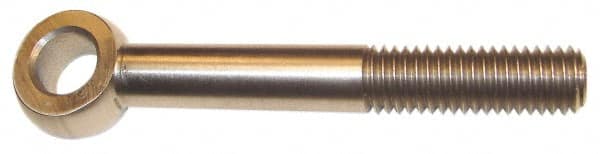 Rod Ends, Thread Size: 1/4-20 in , Hole Diameter (Inch): 1/4 , Material: Stainless Steel , Material Grade: 303 , Thread Type: External (Male)  MPN:EB-05SS